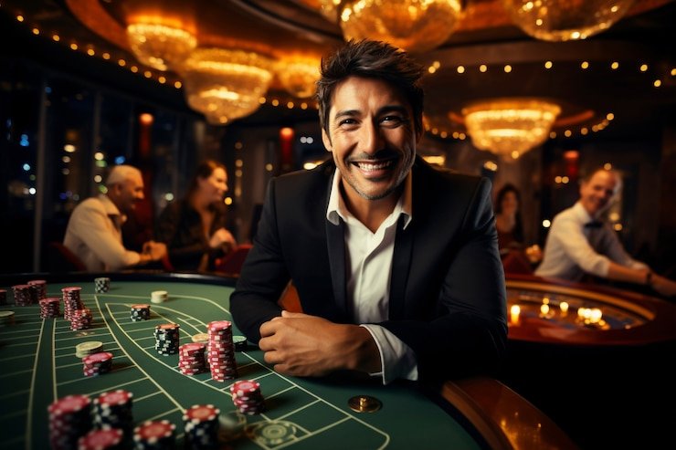 Evolution Gaming live dealer studio on mbo99 login showing HD multi-camera setup and real-time action